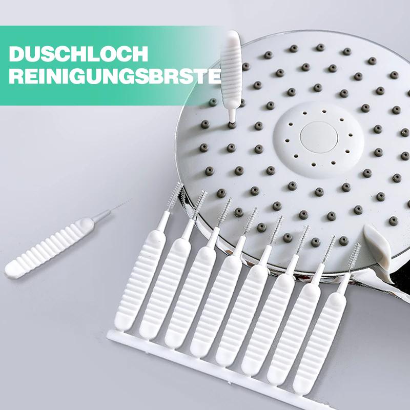 Effektive Reinigungsbürsten für Duschköpfe (10 Stück) | AquaClean