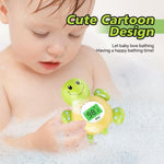 Safe Baby Bath Thermometer with Color Display and Warning System