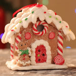 Zauberhafte LED-Gingerbread-Häuschen | Handgefertigte Weihnachtsdekoration