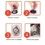 Haarfangsystem für Abflüsse, 5er Set | CleanFlow