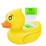 Safe Baby Bath Thermometer with Color Display and Warning System