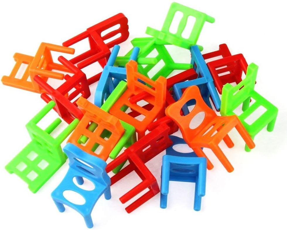 Stapelspiel für Montessori-Stühle