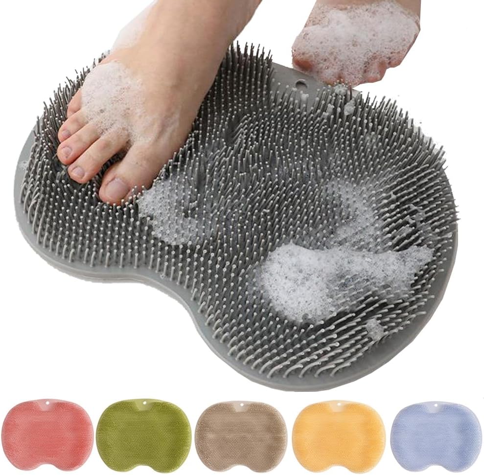 Silikon Fußreinigungsmatte ohne Hände – CleanFootFlex