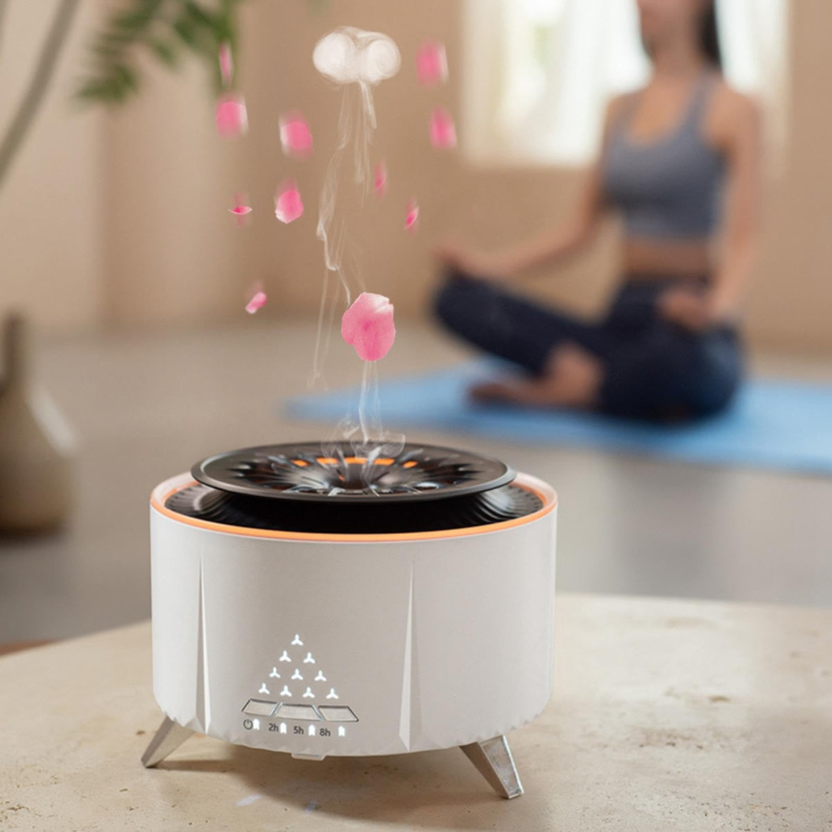 Aroma Diffuser with Night Light – 350ml for Home and Office