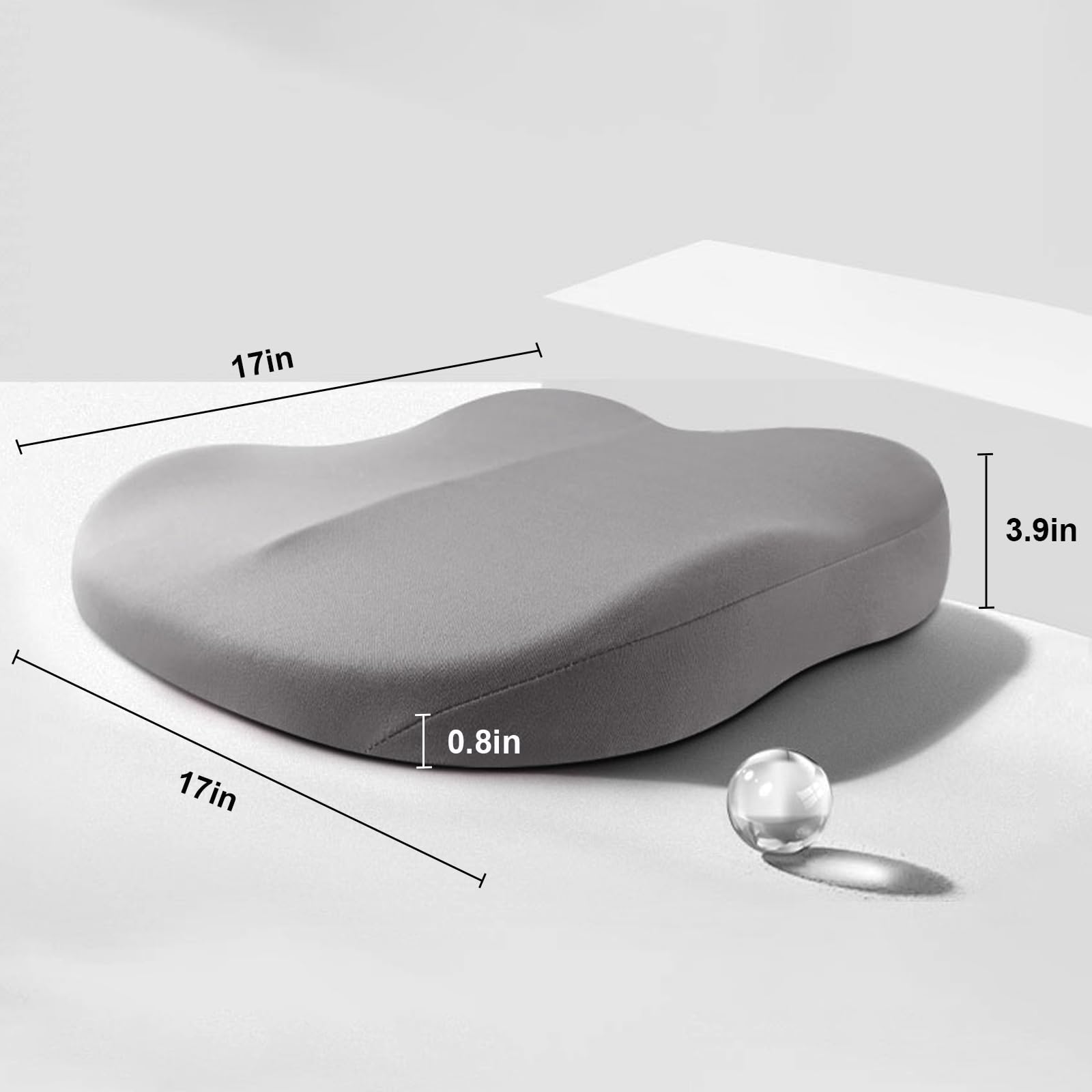 Ergonomisches Sitzkissen ComfortBoost – Perfekte Unterstützung für unterwegs