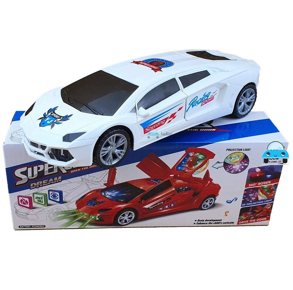 Strahlendes Spielzeugauto – Flexibles Design für Kinder