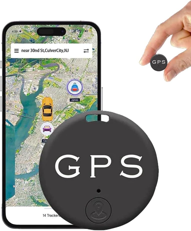 Mini GPS Tracker mit Magnet – Echtzeit-Ortung, starke Haftung, lange Akkulaufzeit
