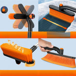 FlexiSnow – Praktische 2-in-1 Schneeschaufel für Ihr Auto