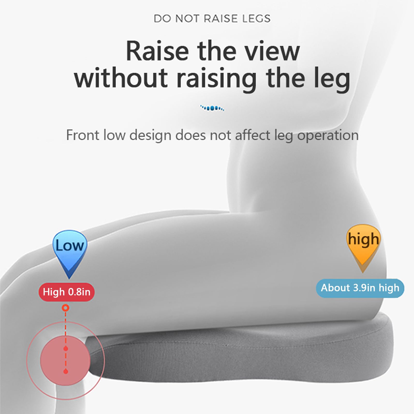 Ergonomisches Sitzkissen ComfortBoost – Perfekte Unterstützung für unterwegs