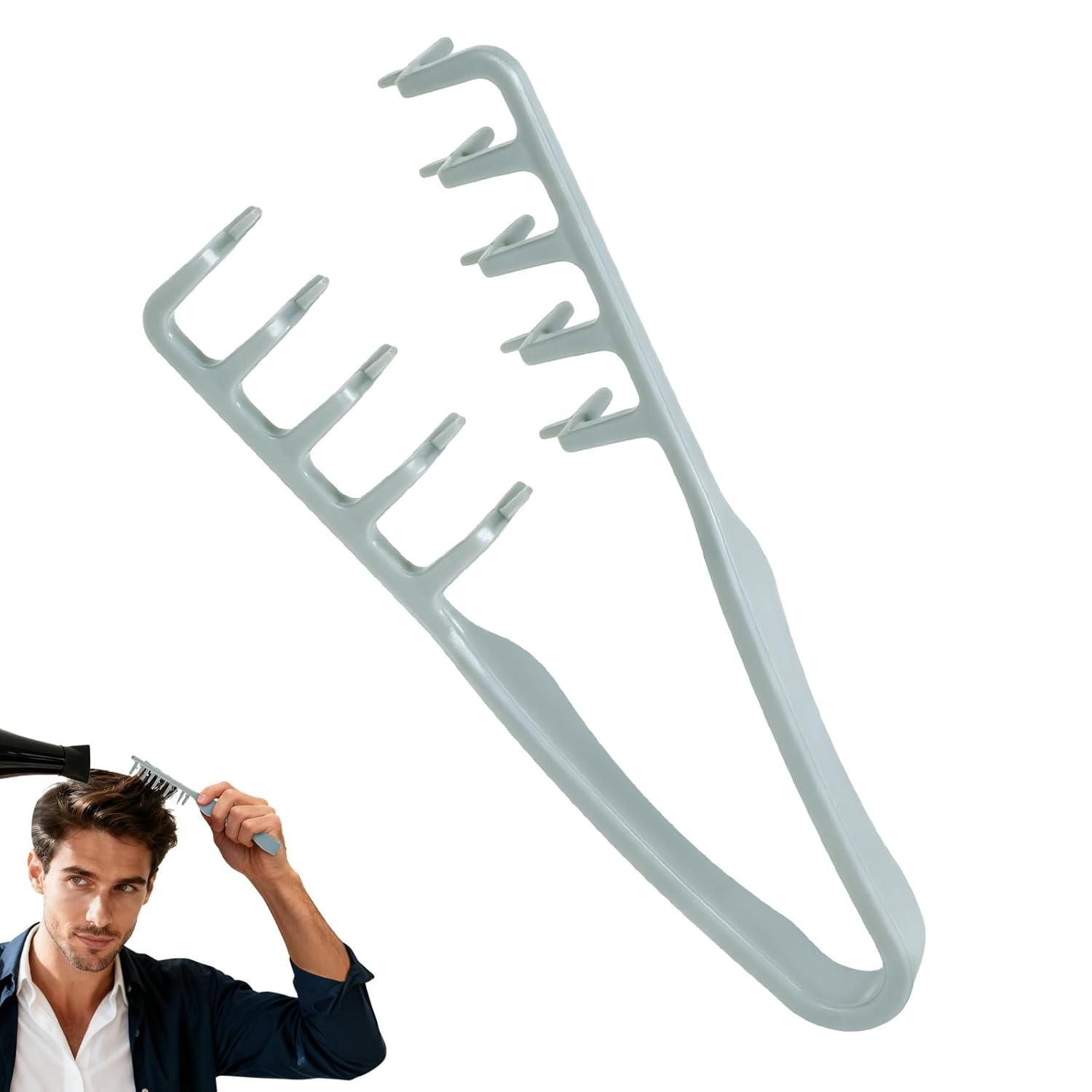 Volumen-Kamm für müheloses Haarstyling