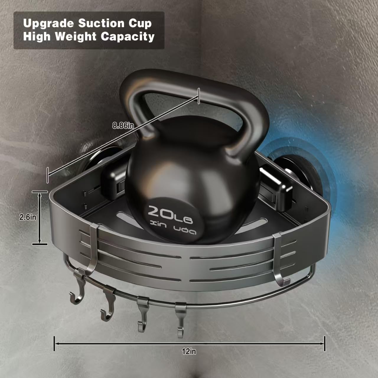 Corner Shower Caddy | Stylish and Space-Saving Solution
