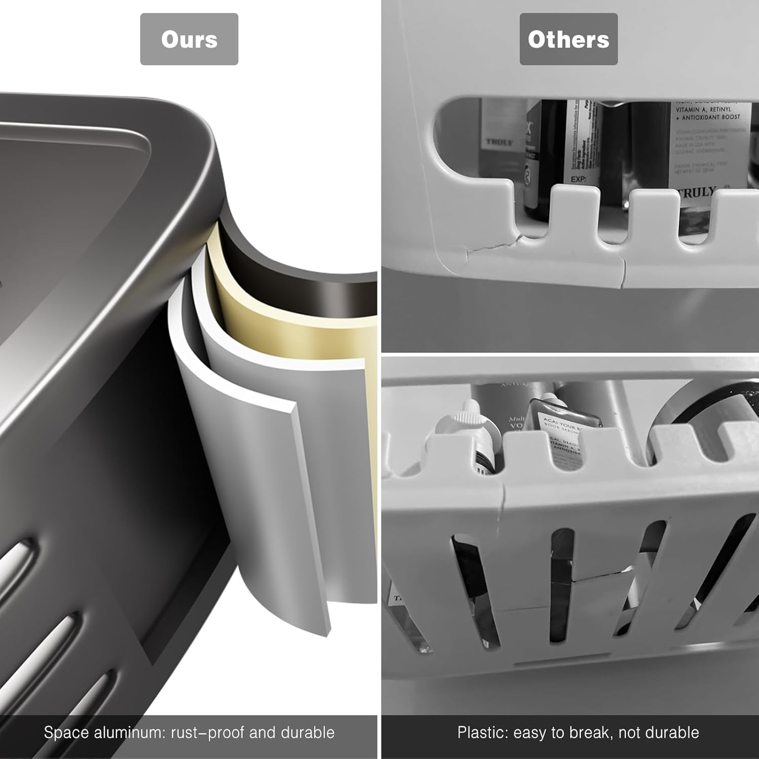 Corner Shower Caddy | Stylish and Space-Saving Solution