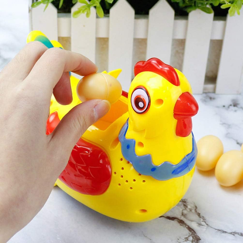 Musikalisches Hühnchen Spielzeug für Kinder mit Eierfunktion