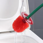 Elegant Toilet Brush Set with Ergonomic Handle and Scratch-Resistant Bristles