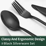 Elegantes 24-teiliges Besteckset für 4 Personen