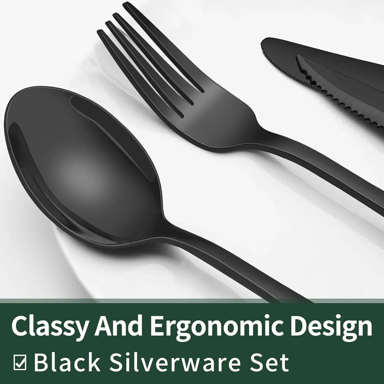 Elegantes 24-teiliges Besteckset für 4 Personen
