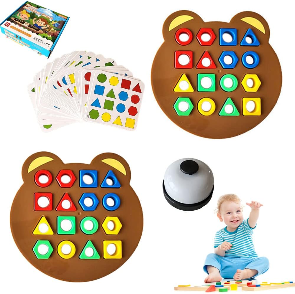 Formensortierspiel nach Montessori-Prinzipien