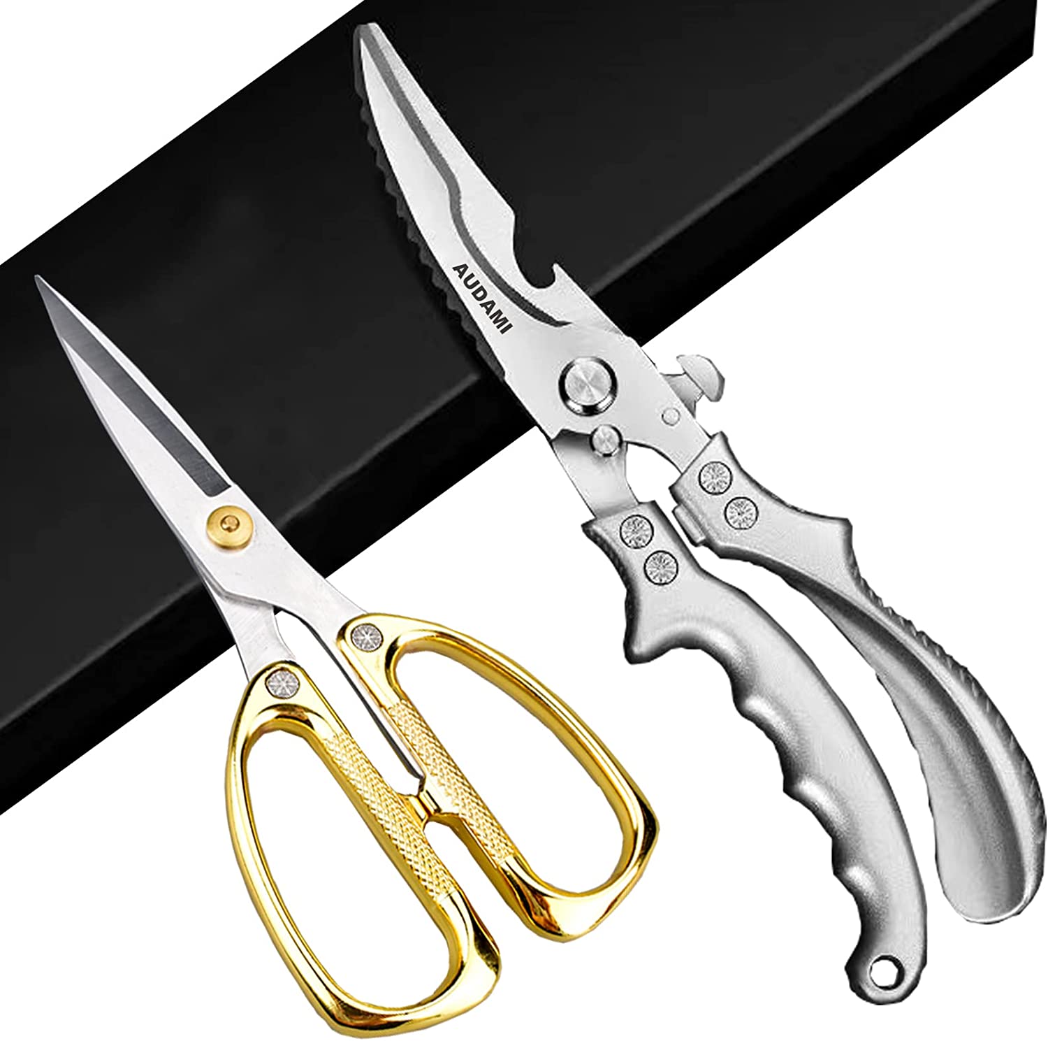 Küchenprofi | Robustes Scheren-Set für die Küche – 2er Pack