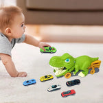 Spielzeugauto mit Dinosaurier-Thema – Abenteuer im Urzeitalter