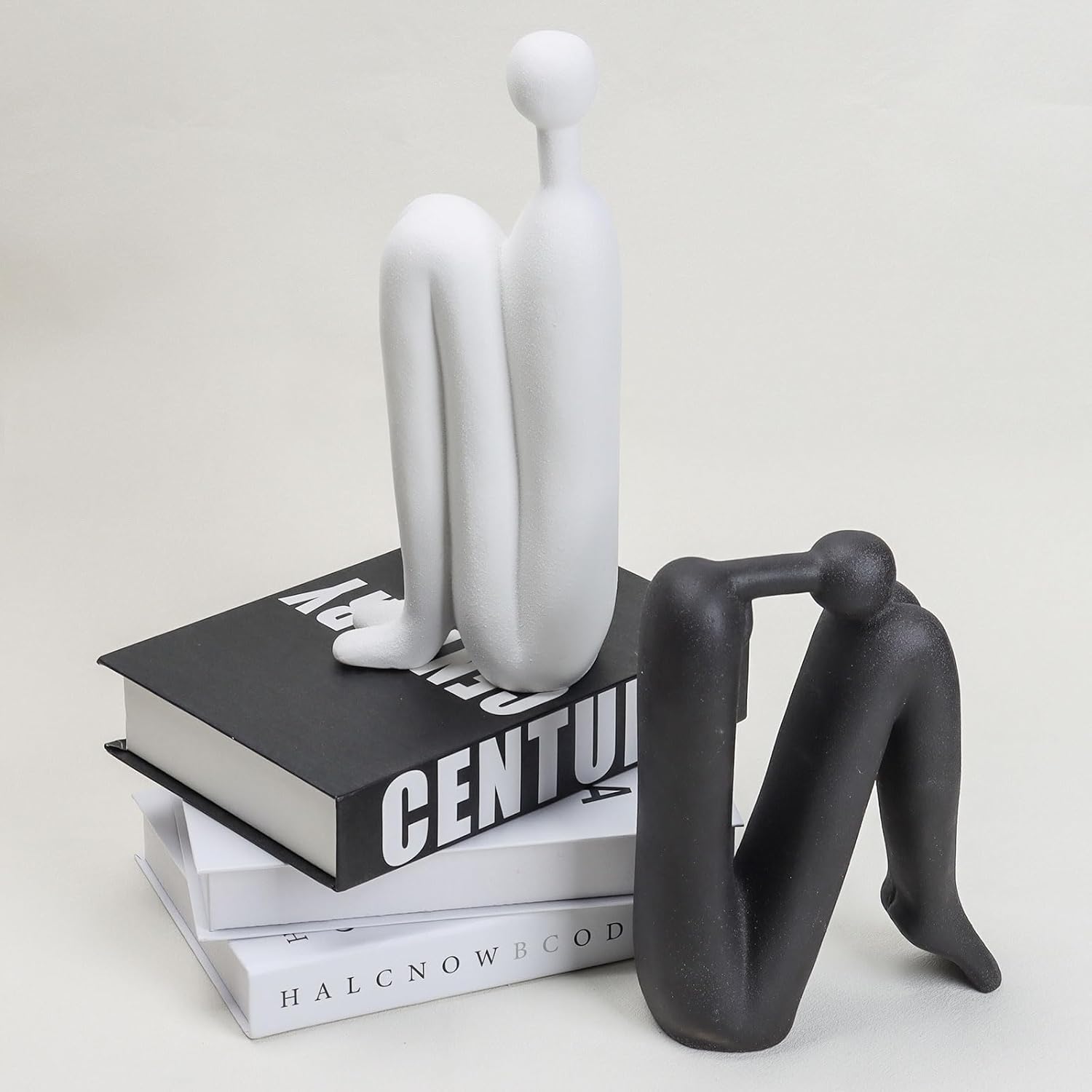 Artful Metal Bookends for Stylish Order