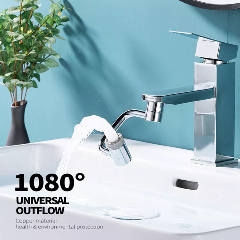 FlexiFlow - Innovative 1080° Swivel Faucet for Effortless Water Direction