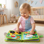 Geschichtenbuch über Bauernhof-Themen im Montessori-Stil