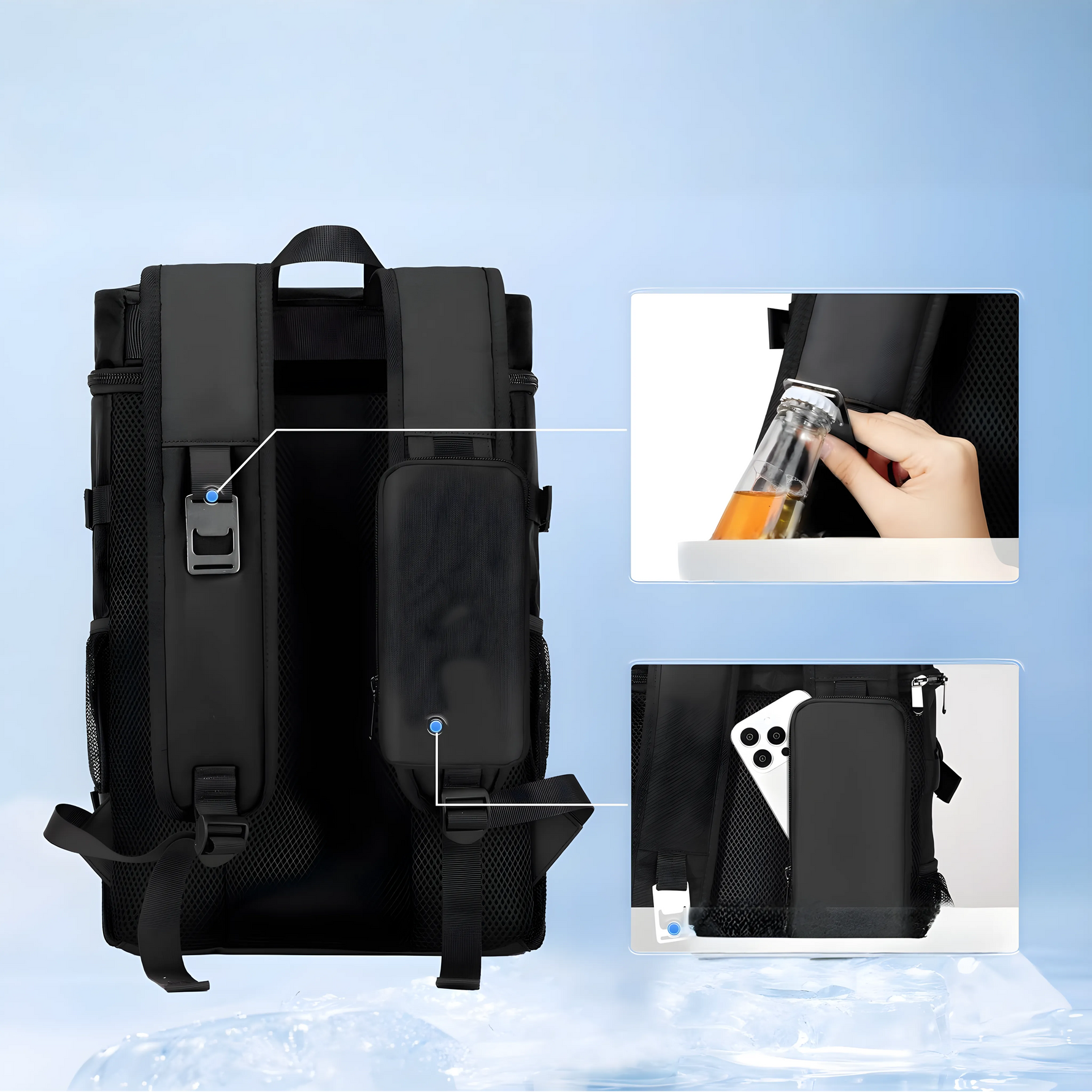 AquaGuard – Robuster Kühlrucksack für Outdoor-Abenteuer