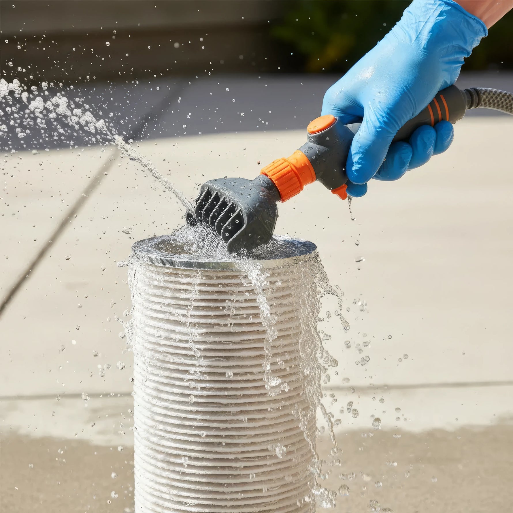 AquaClean – Effektiver Reiniger für Poolfilterpatronen