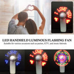 ChillBreeze LED Mini Fan | Portable USB Fan with Light Effects