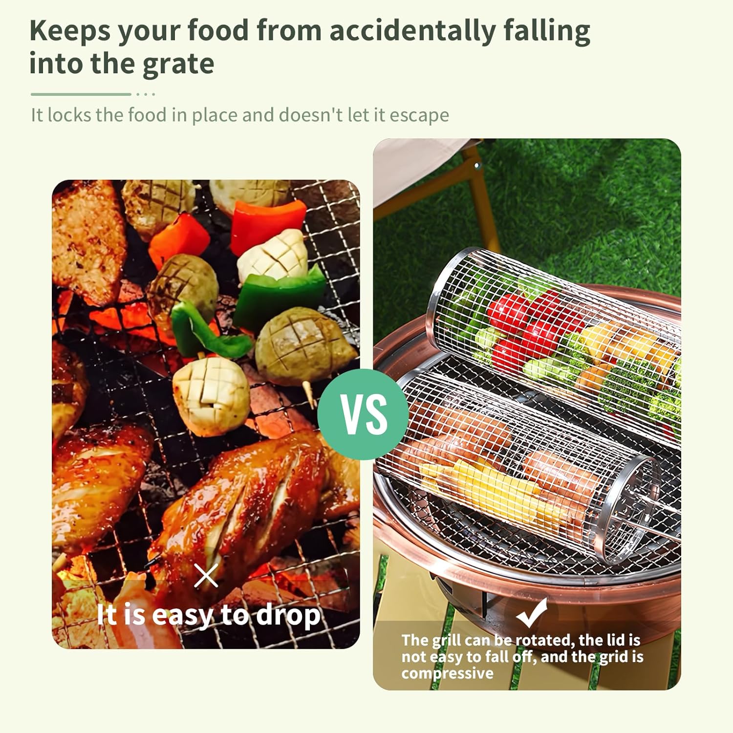 Grillkorb für perfekte Grillergebnisse | GrillPro
