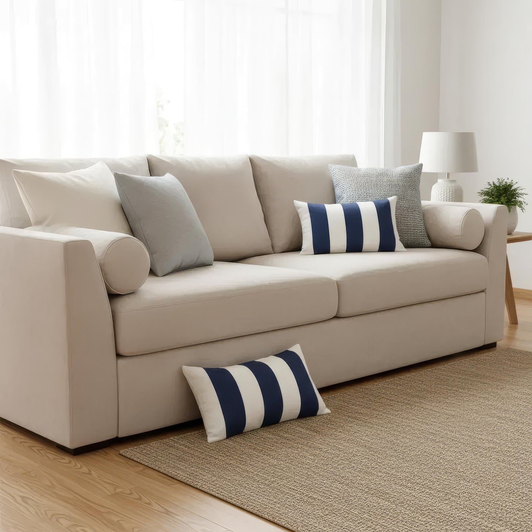 BuntGestreift – Weatherproof Outdoor Cushion Cover