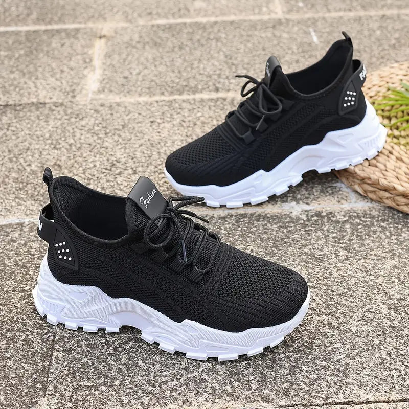 Women's Lightweight Sneakers - Breathable Running Shoes for All Seasons