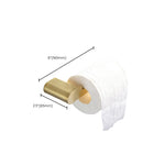 Elegantes Badezimmer-Set mit goldenen Handtuchhaltern