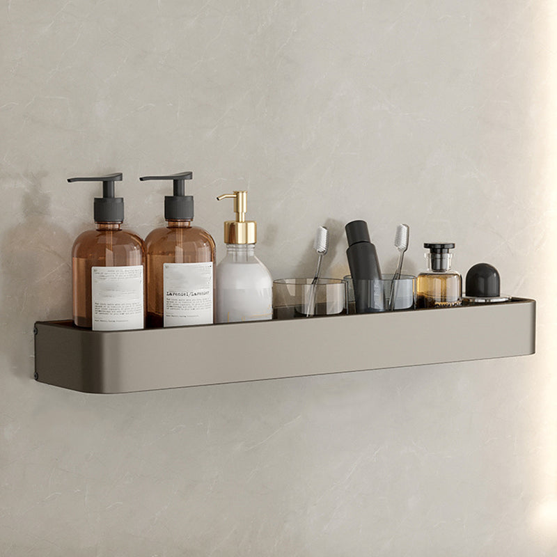 Stilvolles Aluminium-Badregal Set in Grau für Ihr Badezimmer