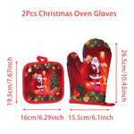 Festive Oven Mitts for the Christmas Season | MaxHeat Duo