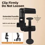 Strahlendes LED-Ringlicht mit flexiblem Arm und Smartphonehalter | 3 Lichtmodi & USB-Betrieb | Ideal für Livestreams, Videos und Selfies