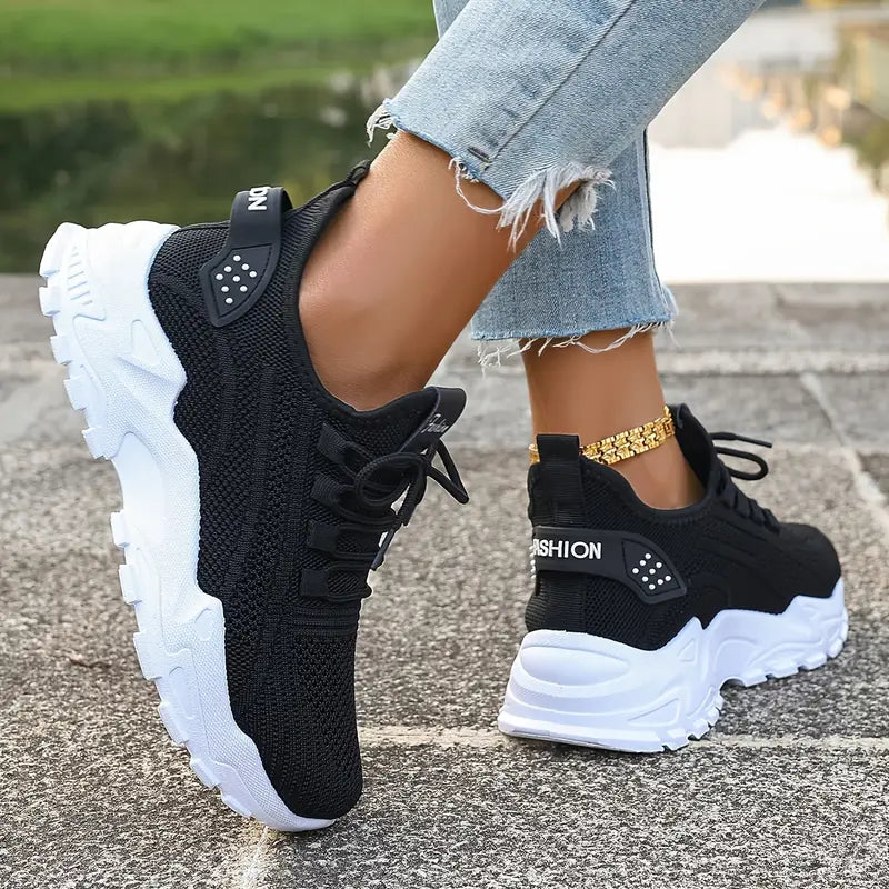 Women's Lightweight Sneakers - Breathable Running Shoes for All Seasons