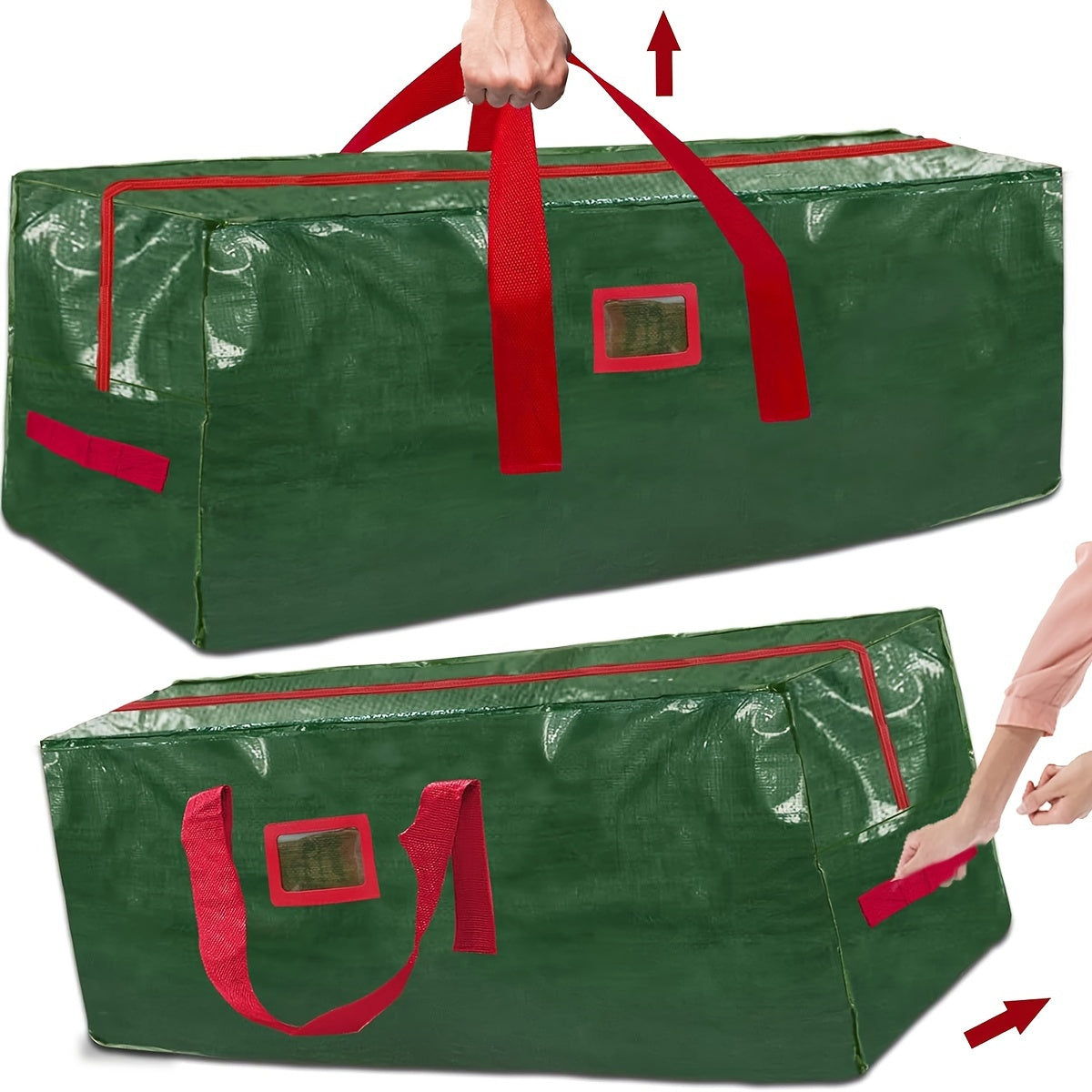 Große Aufbewahrungstasche für künstliche Weihnachtsbäume – Wasserdicht und strapazierfähiges Polyester