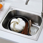 Eleganter Küchenspüle mit schmutzabweisender Oberfläche und Abflussset