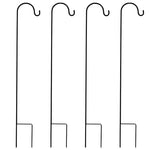 Elegant Garden Hook Made of Robust Metal | 76 cm | Black