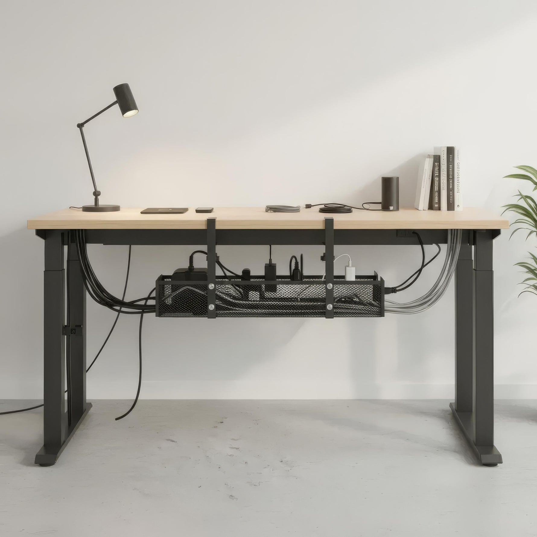 Cable Organization Without Drilling – Practical Under-Desk Solution