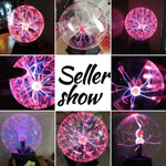 Luminara | Fascinating Plasma Light Sphere with Touch Sensor | LED Lamp with Sound Control | 220V EU Plug | 10–20 cm | Decorative Light for Any Occasion