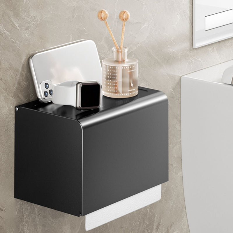 Elegantes Badezimmer-Set in Matt-Schwarz – Stilvolle Aufbewahrungslösungen