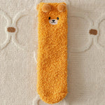 Wärmeschmeichler Women's Cuddle Socks | Fluffy & Cozy | 3D Bear Pattern