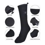 Rechargeable Heated Socks for Outdoor Enthusiasts