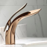 Eleganter Einhebel-Waschtischarmatur in edlem Design