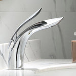 Eleganter Einhebel-Waschtischarmatur in edlem Design