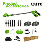 GreenPro Cordless Garden Trimmer | Cordless Flexibility | With Versatile Blades