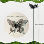 Lively Butterfly Stakes for Garden and Decoration - Set of 10