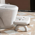 Comfortable support for a natural squatting posture